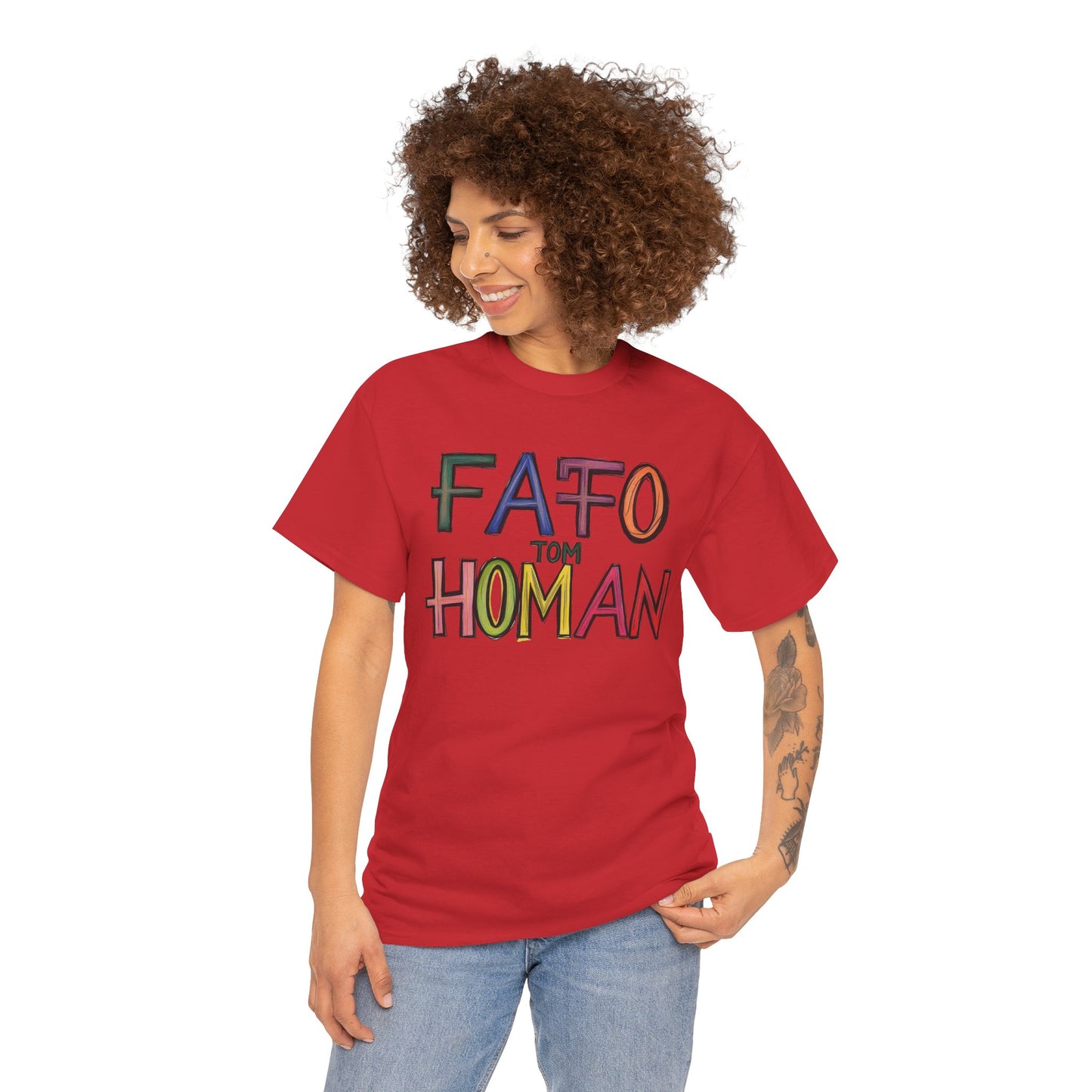 FAFO Tom Homan Border Czar, Political Gift, Casual Wear, Unique Statement Shirt