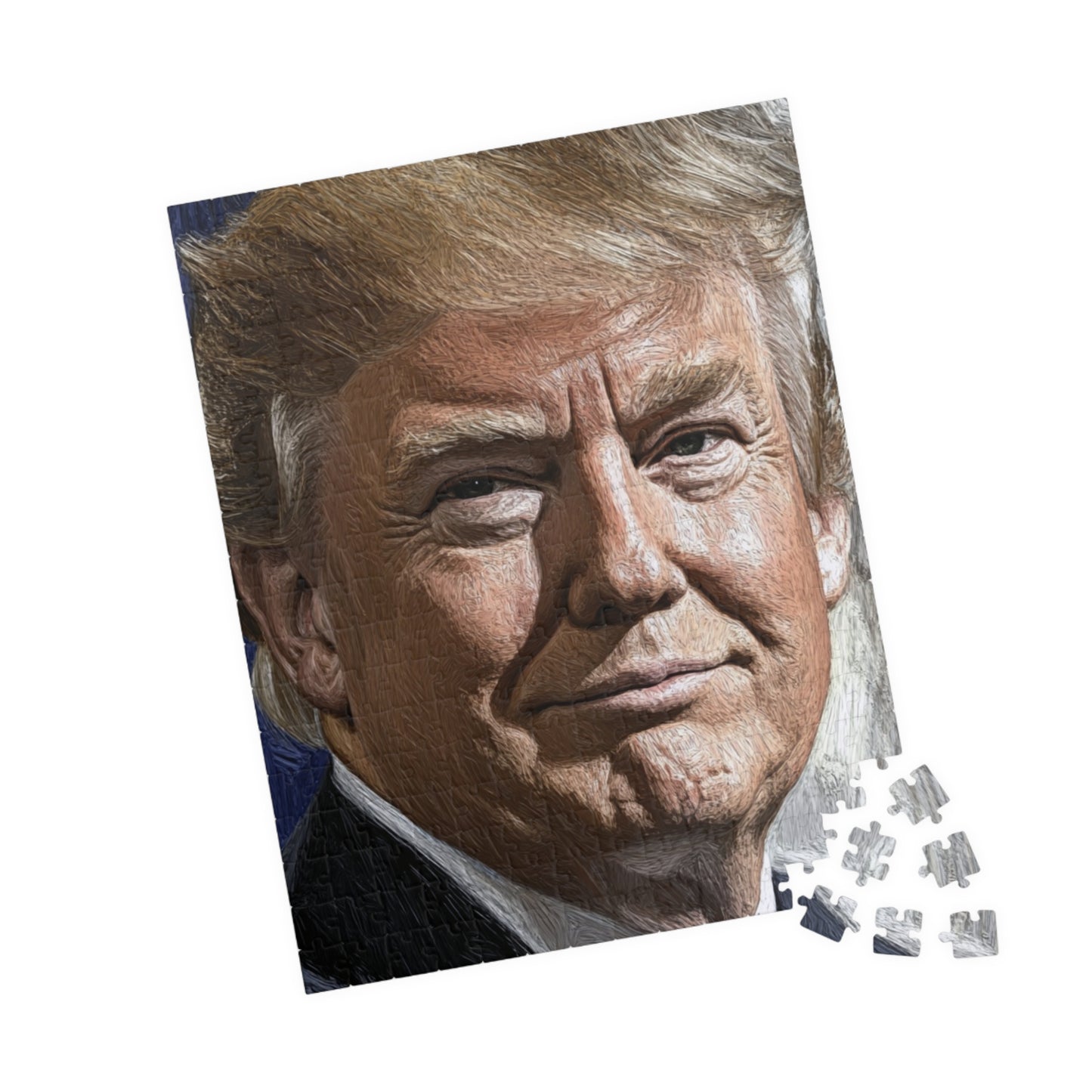 Donald Trump-Themed Puzzle (110, 252, 520, 1014-piece) | Unique Gift for Collectors, Home Decor, Family Fun, Political Enthusiasts, [...]