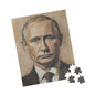 Artistic Putin Portrait Puzzle - 110 to 1014-Piece Jigsaw, Unique Gift for Adults, Home Decor, Mindful Activity, Collector's Item