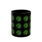 Alligator Alcatraz Coffee Mug, Fun Animal Mug, Green Alligator Design, Gift for Illegal Aliens