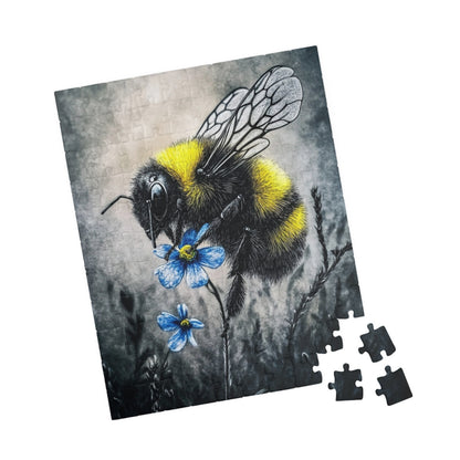 Bee-Themed Jigsaw Puzzle, Nature Gift, Family Fun, Eco-Friendly Game, Thoughtful Present for All Occasions, Stress Relief Activity