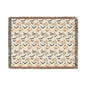 Cozy Woven Blanket - Halloween Skulls Bohemian Throw for Home Decor, Gift for Weddings, Birthdays