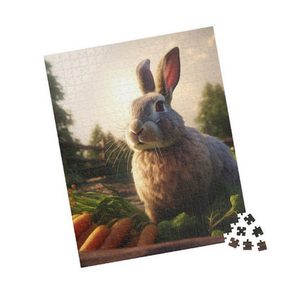 In the Garden | Rabbit Puzzle for Adults and Kids, Family Game Night, Gift for Nature Lovers, Fun Challenge, 110-1014 Pieces