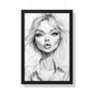 Stylish Framed Vertical Poster - Chic Wall Art Decor, Modern Home Decor, Gift for Art Lovers, Trendy Interior Design