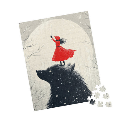 Puzzle - Little Red Riding Hood vs Big Bad Wolf