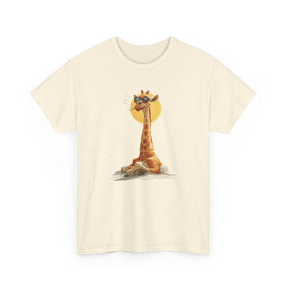 Cool Giraffe Graphic Tee, Unisex Funny Shirt, Casual Summer Top