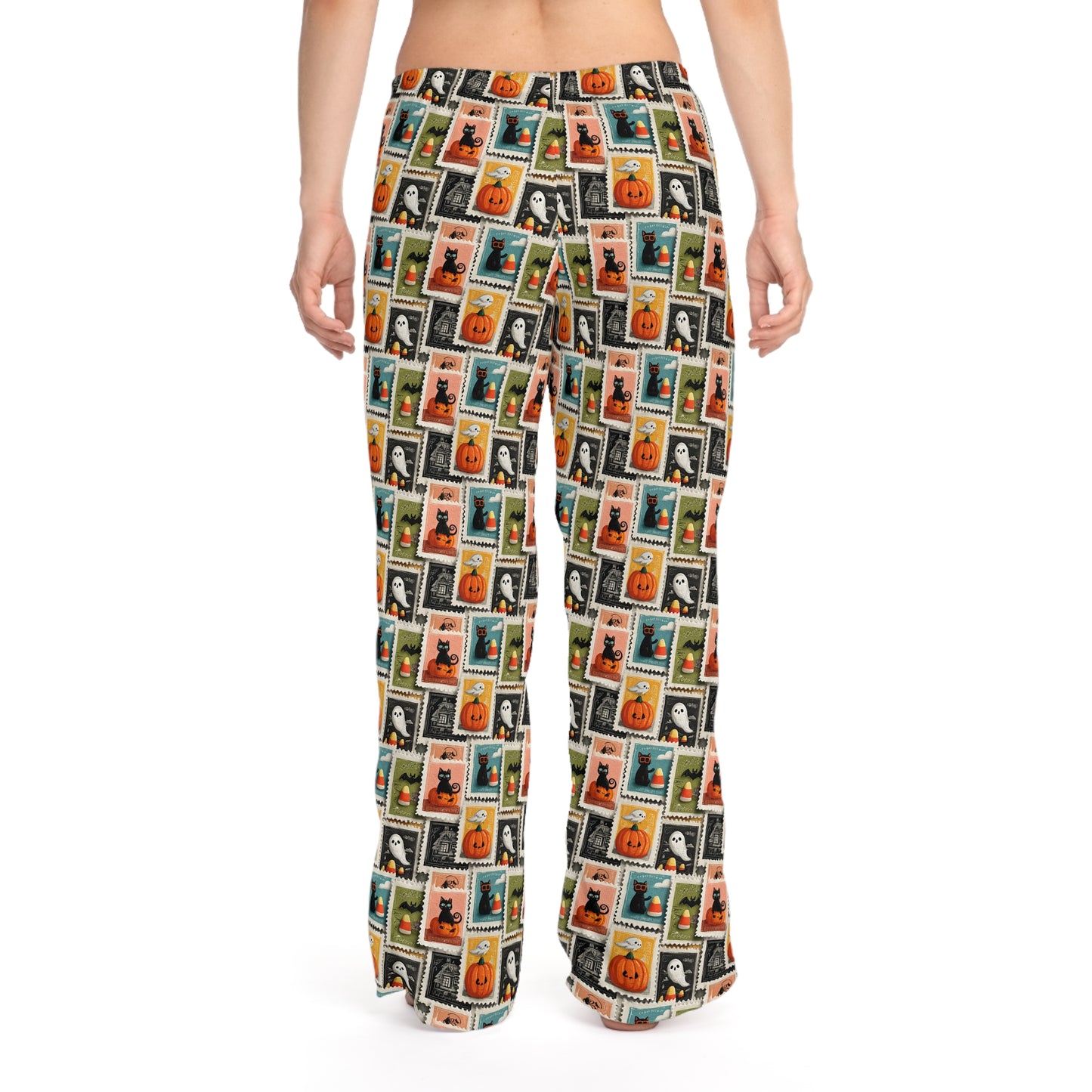 Cozy Halloween Women's Pajama Pants, Fun PJs for Fall, Holiday Sleepwear, Gift for Her, Lounge Pants
