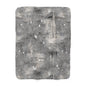 Silver Castles | Sherpa Fleece Blanket | Fantasy Gift