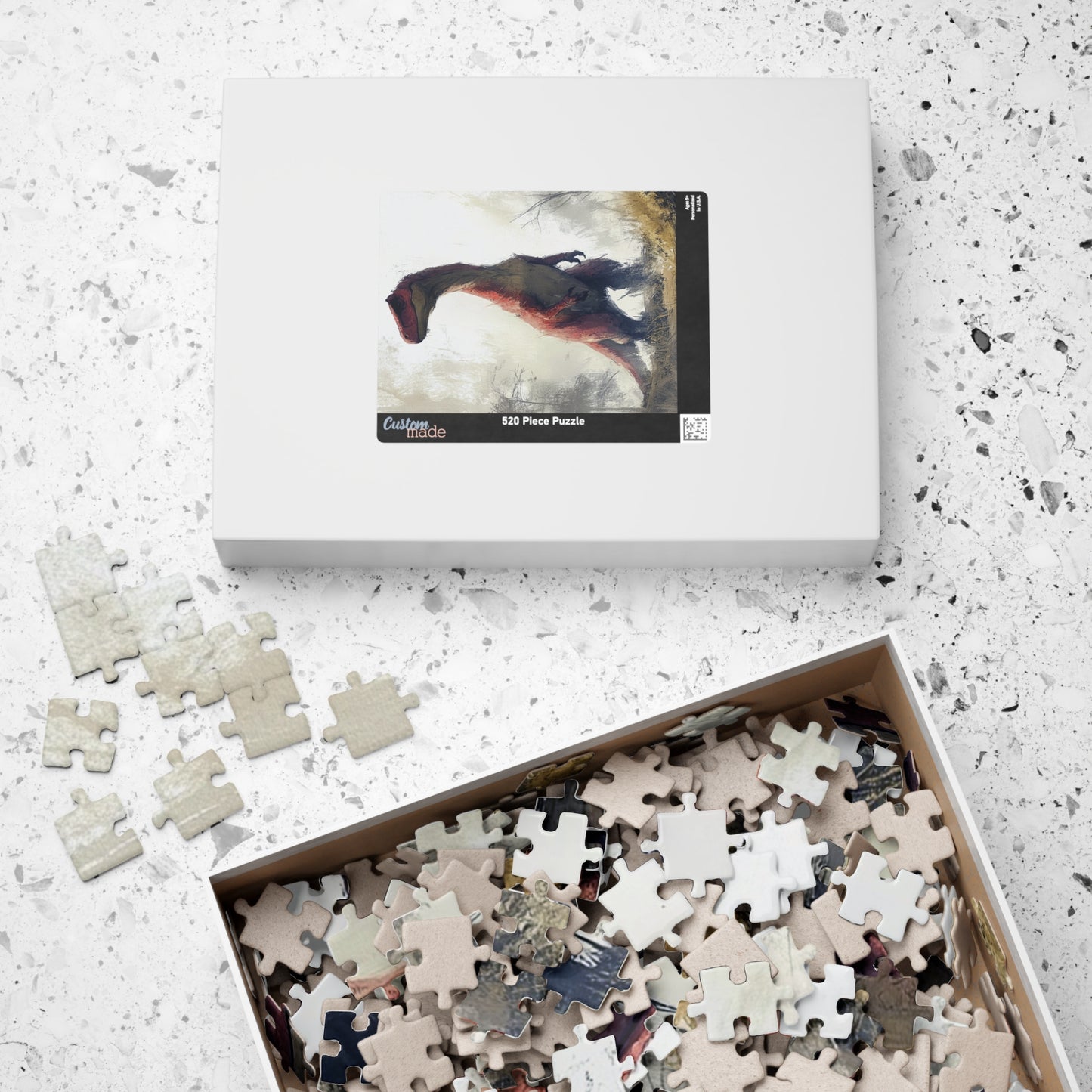Dinosaur Puzzle Adventure, Engaging Family Activity, Gift for Dinosaur Lovers, Fun Game Night, Eco-Friendly Brain Teaser