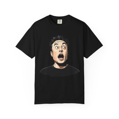 Elon Musk Shocked Expression Unisex T-shirt