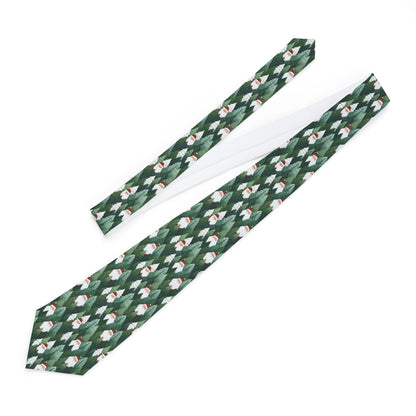 Santa’s Christmas Trees Necktie | Stylish Men's Accessory
