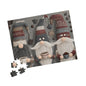 Coffee Gnomes Holiday Puzzle for Family Fun, Christmas Jigsaw, Festive Activity for Gatherings, 110-1014 Pieces
