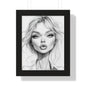 Stylish Framed Vertical Poster - Chic Wall Art Decor, Modern Home Decor, Gift for Art Lovers, Trendy Interior Design