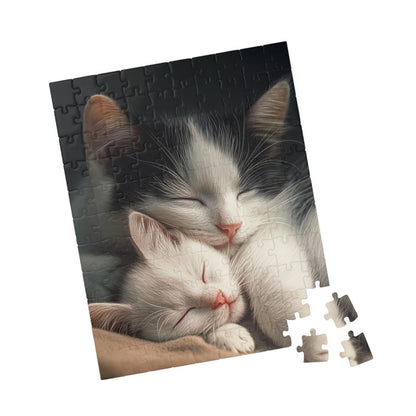 Cat Lovers Puzzle - Adorable Kittens, Gift for Cat Enthusiasts, Cozy Nights In