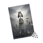 Halloween Girl Art Puzzle - Enchanting Kingdom Design, 110-1014 Pieces, Perfect for Family Game