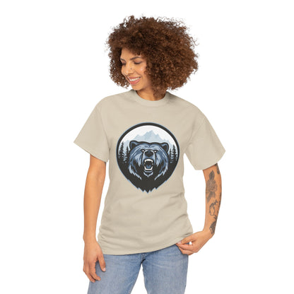 Majestic Bear Graphic Tee | Unisex Heavy Cotton Shirt, Animal Lover Gift, Outdoor Adventure Wear, Nature Lover Apparel, Birthday Gift, [...]