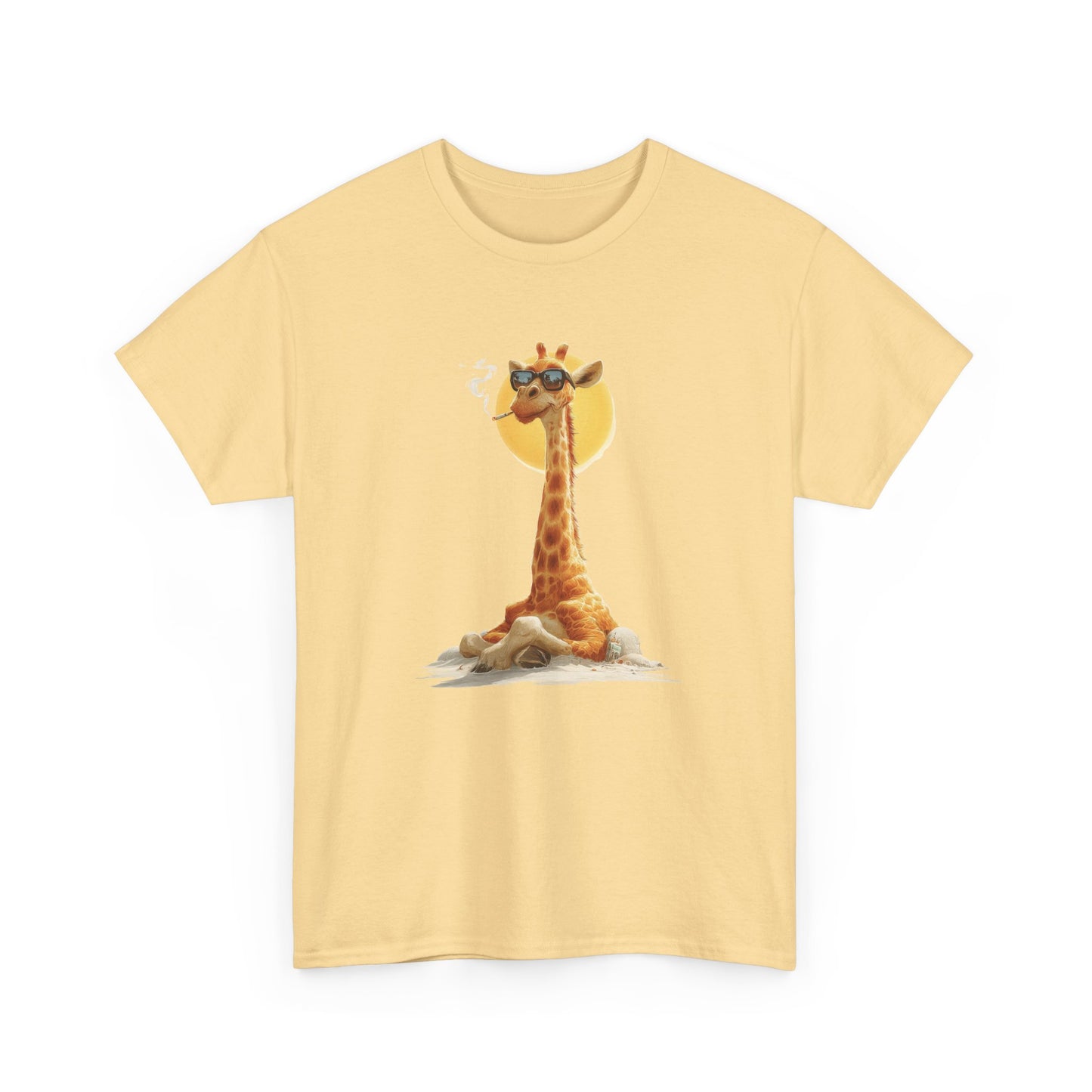 Cool Giraffe Graphic Tee, Unisex Funny Shirt, Casual Summer Top