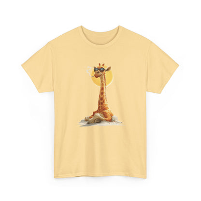 Cool Giraffe Graphic Tee, Unisex Funny Shirt, Casual Summer Top