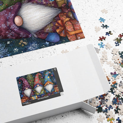 Christmas Gnome Puzzle, 110-1014 Piece Jigsaw Puzzle