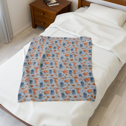 Throw Blanket for Germ Lovers
