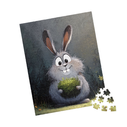 Cute Bunny Puzzle for Family Fun, 110-1014 Piece Jigsaw Game, Cozy Gift for Kids and Adults, Perfect for Holidays, Family Nights