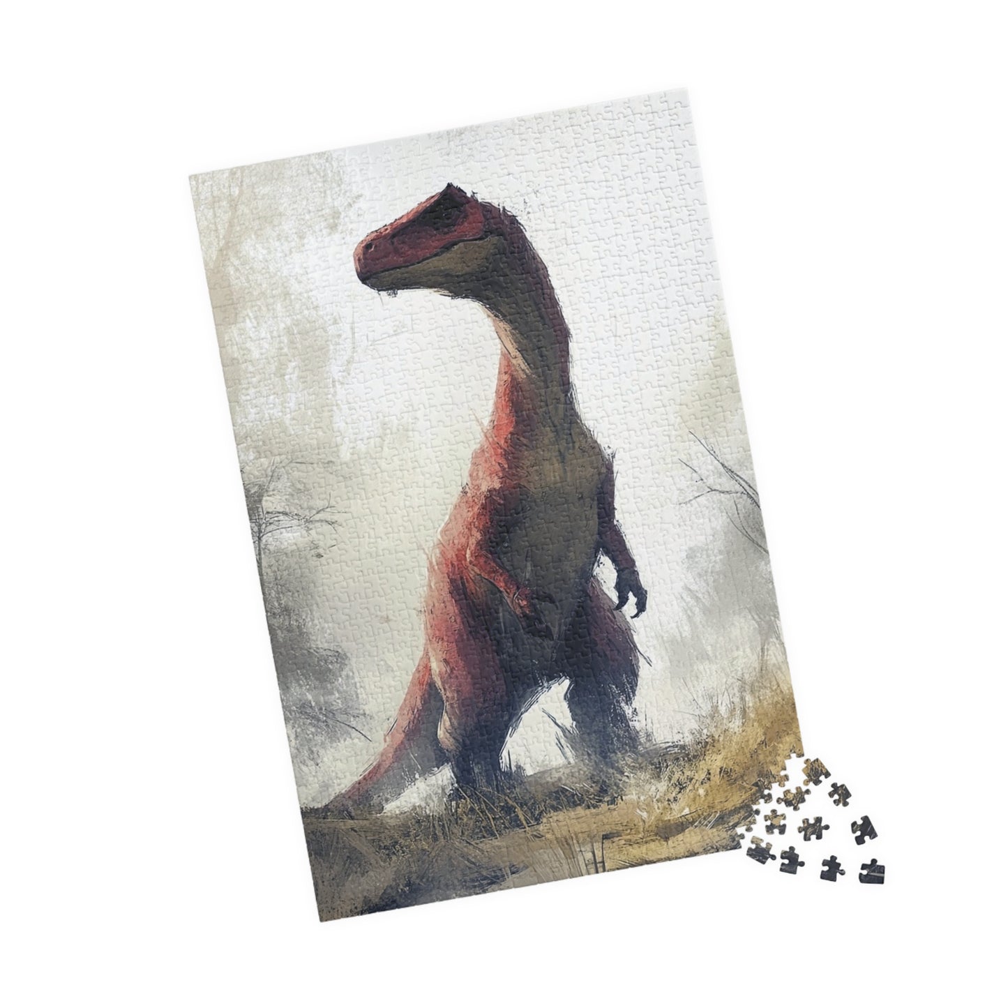 Dinosaur Puzzle Adventure, Engaging Family Activity, Gift for Dinosaur Lovers, Fun Game Night, Eco-Friendly Brain Teaser