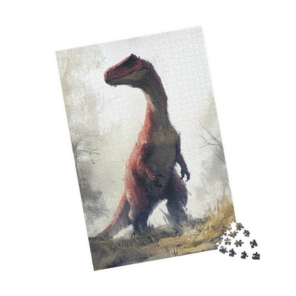 Dinosaur Puzzle Adventure, Engaging Family Activity, Gift for Dinosaur Lovers, Fun Game Night, Eco-Friendly Brain Teaser