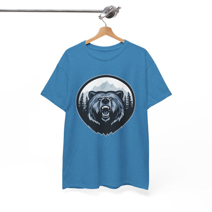 Majestic Bear Graphic Tee | Unisex Heavy Cotton Shirt, Animal Lover Gift, Outdoor Adventure Wear, Nature Lover Apparel, Birthday Gift, [...]