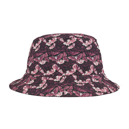 Floral Print Bucket Hat, Summer Accessory, Trendy Hat for Beach Days, Stylish Hat for Outdoor Events, Gift for Nature Lovers