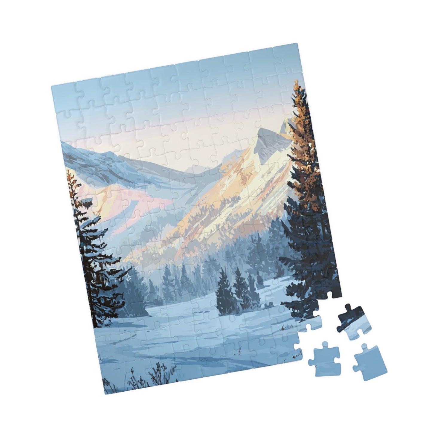Puzzle - Peaceful Winter Scenery