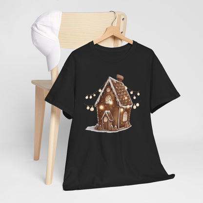 Festive Gingerbread House Tee | Unisex Heavy Cotton T-Shirt, Cozy Holiday Apparel, Christmas Gift, Winter Wonderland Clothing, Cute [...]