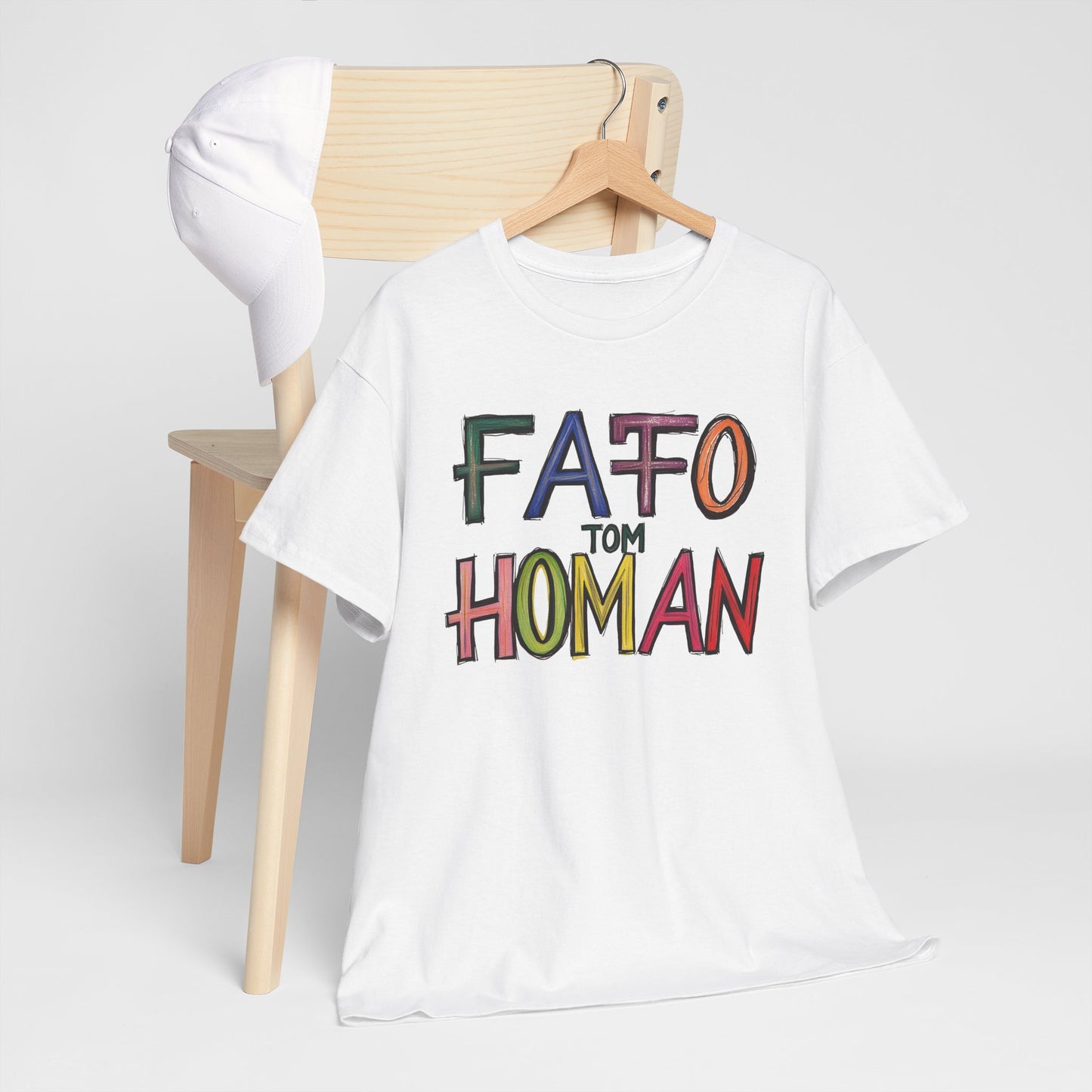 FAFO Tom Homan Border Czar, Political Gift, Casual Wear, Unique Statement Shirt