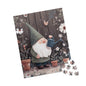 Whimsical Garden Gnome Puzzle - 110, 252, 520, 1014-Piece, Perfect for Family Game Night, Gifts for Garden Lovers, Indoor Fun