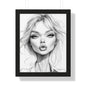 Stylish Framed Vertical Poster - Chic Wall Art Decor, Modern Home Decor, Gift for Art Lovers, Trendy Interior Design
