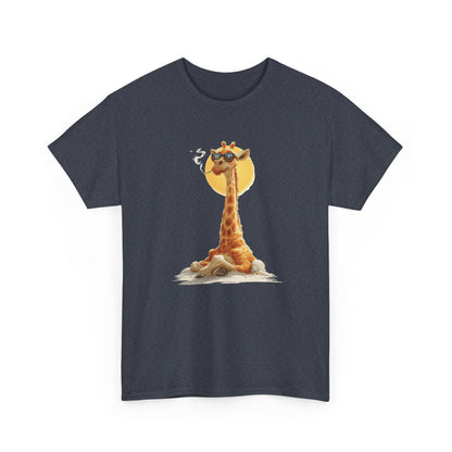 Cool Giraffe Graphic Tee, Unisex Funny Shirt, Casual Summer Top