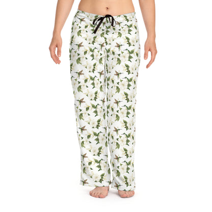 Hummingbird Women's Pajama Pants - Cute Bird Watcher Design