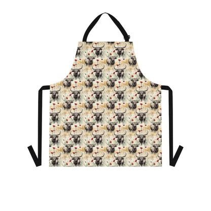 Grunge Highland Cow Print | Homestead Kitchen