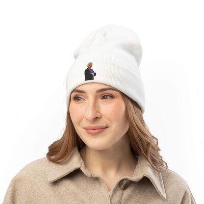 Beanie Hat President Trump Always On The Mind Embroidered