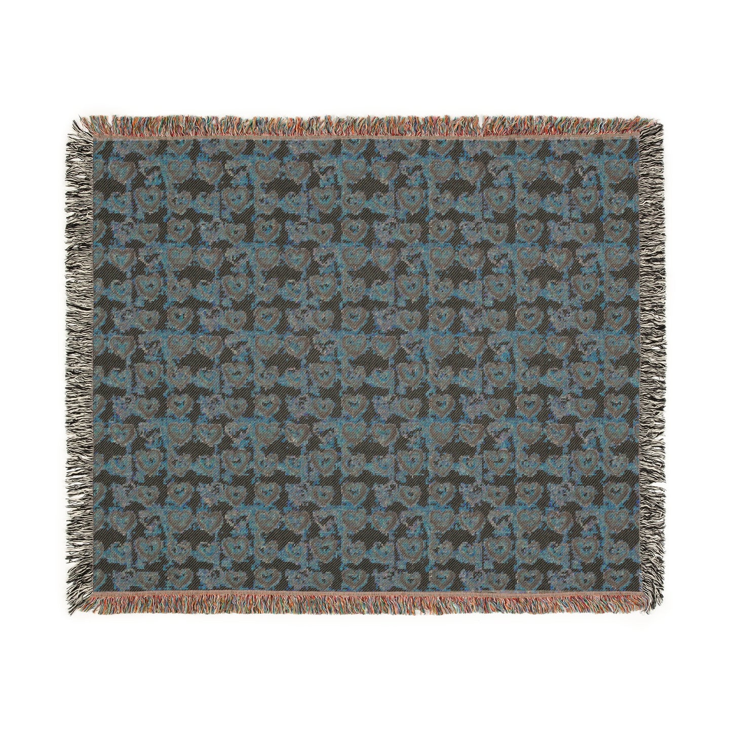 Cozy Woven Blanket for Home Decor, Perfect for Gift Giving, Rustic Style Throw, Comfortable Family Quilt, Holiday Present