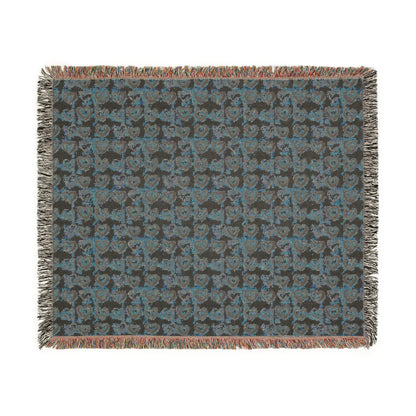 Cozy Woven Blanket for Home Decor, Perfect for Gift Giving, Rustic Style Throw, Comfortable Family Quilt, Holiday Present