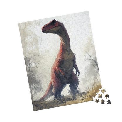 Dinosaur Puzzle Adventure, Engaging Family Activity, Gift for Dinosaur Lovers, Fun Game Night, Eco-Friendly Brain Teaser