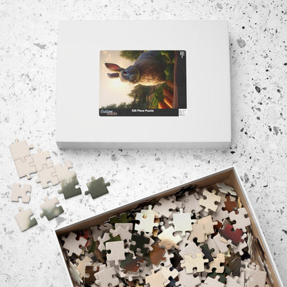 In the Garden | Rabbit Puzzle for Adults and Kids, Family Game Night, Gift for Nature Lovers, Fun Challenge, 110-1014 Pieces