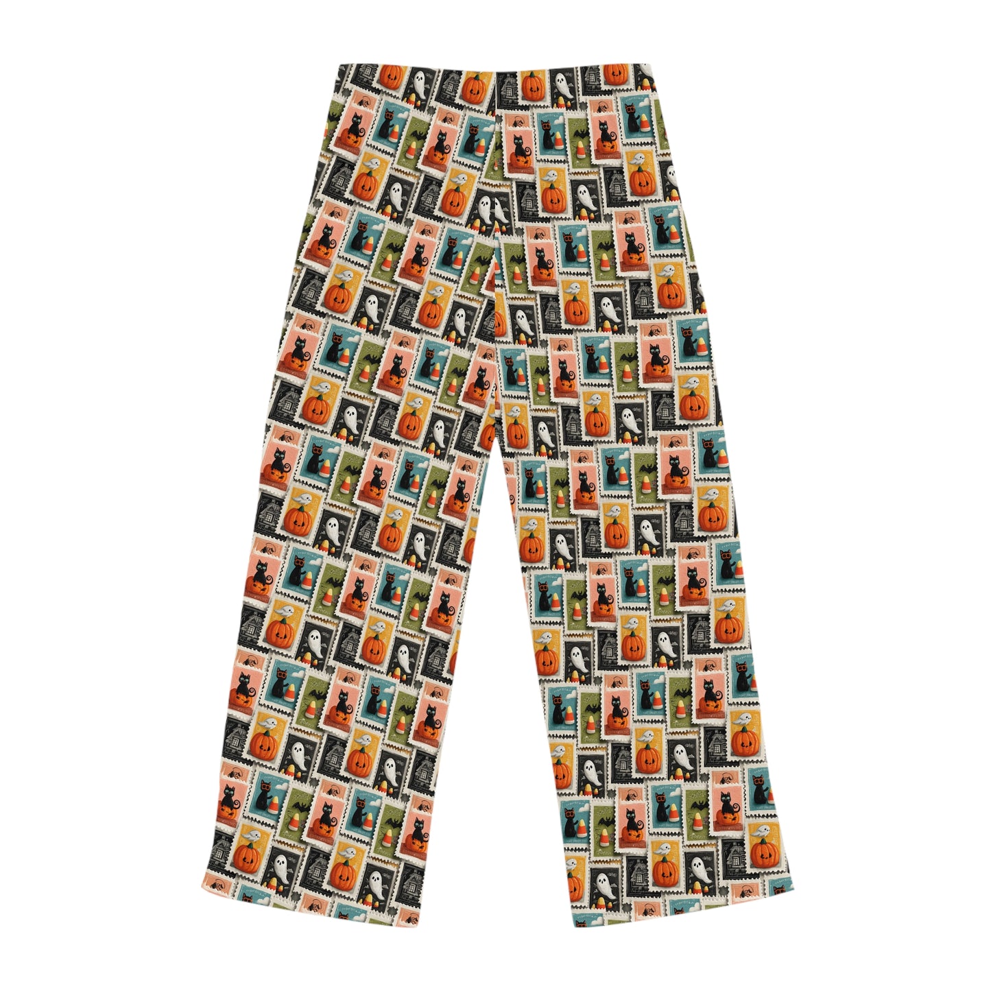 Cozy Halloween Women's Pajama Pants, Fun PJs for Fall, Holiday Sleepwear, Gift for Her, Lounge Pants