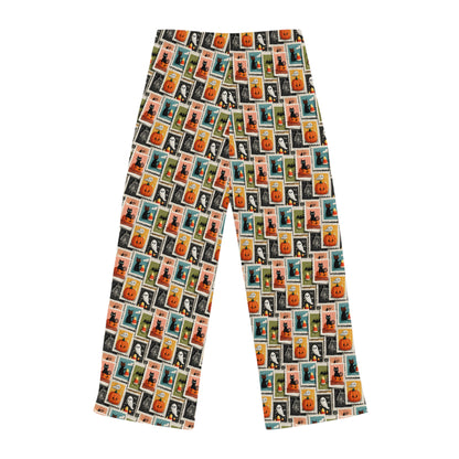Cozy Halloween Women's Pajama Pants, Fun PJs for Fall, Holiday Sleepwear, Gift for Her, Lounge Pants