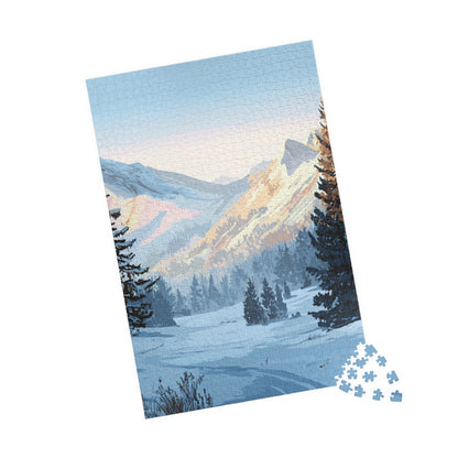 Puzzle - Peaceful Winter Scenery