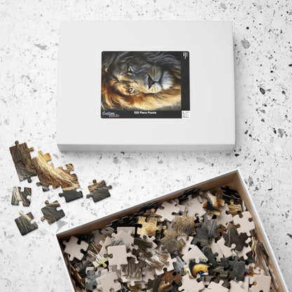 Majestic Lion Puzzle | Perfect for Family Game Night