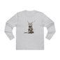 Otters First Christmas Graphic Longsleeve Tee, Holiday Apparel, Christmas Tee