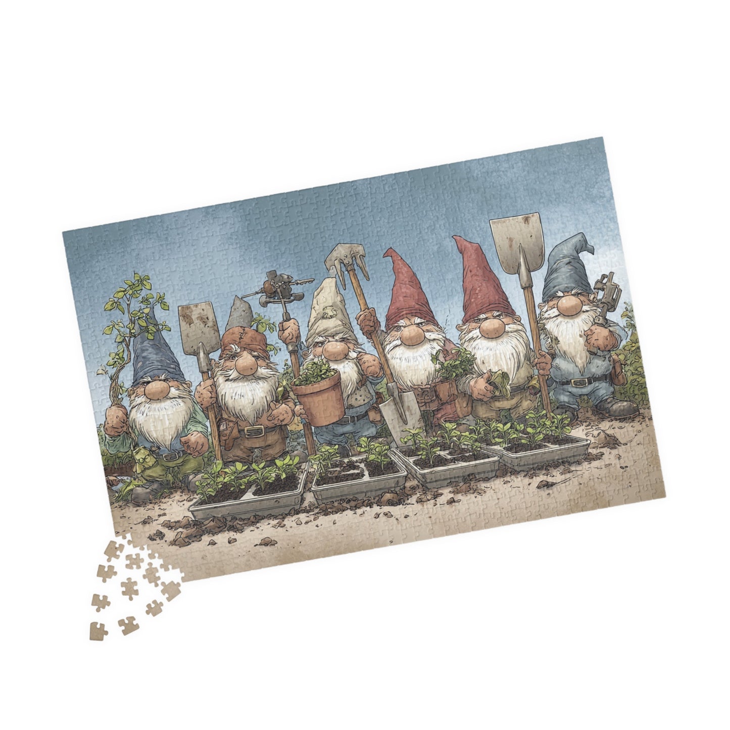 Gardening Gnomes Puzzle