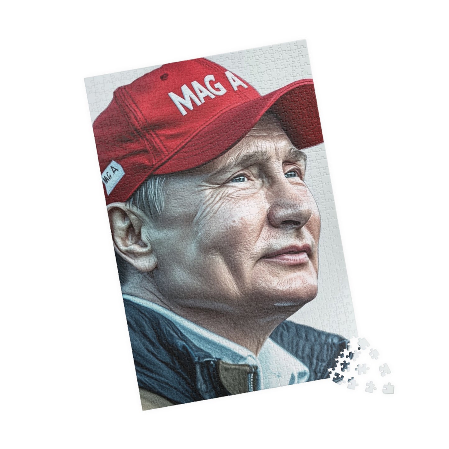 President Putin Puzzle featuring MAGA Theme - Fun Games, Unique Gifts, Family Activity, Wall Art, Collectible