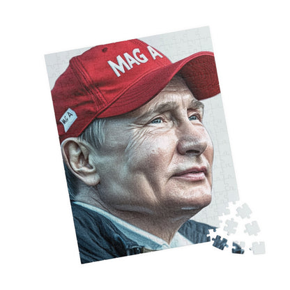 President Putin Puzzle featuring MAGA Theme - Fun Games, Unique Gifts, Family Activity, Wall Art, Collectible